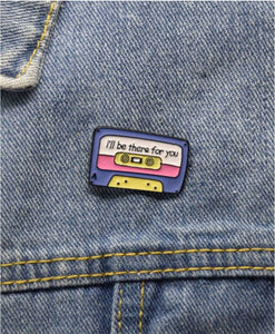 I'll Be There For You Enamel Pin