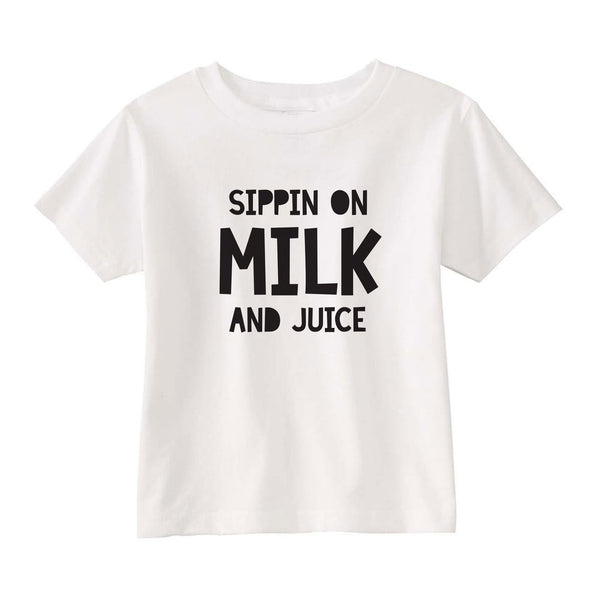Sippin' on Milk and Juice Toddler T-Shirt