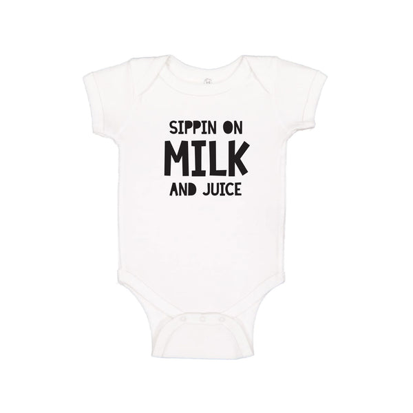 Sippin' on Milk and Juice Onesie
